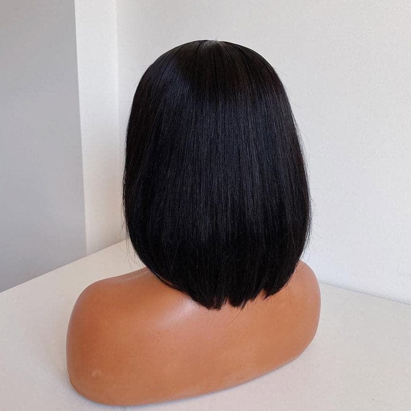 Smooth BOB WIG - 40 cm dark brown