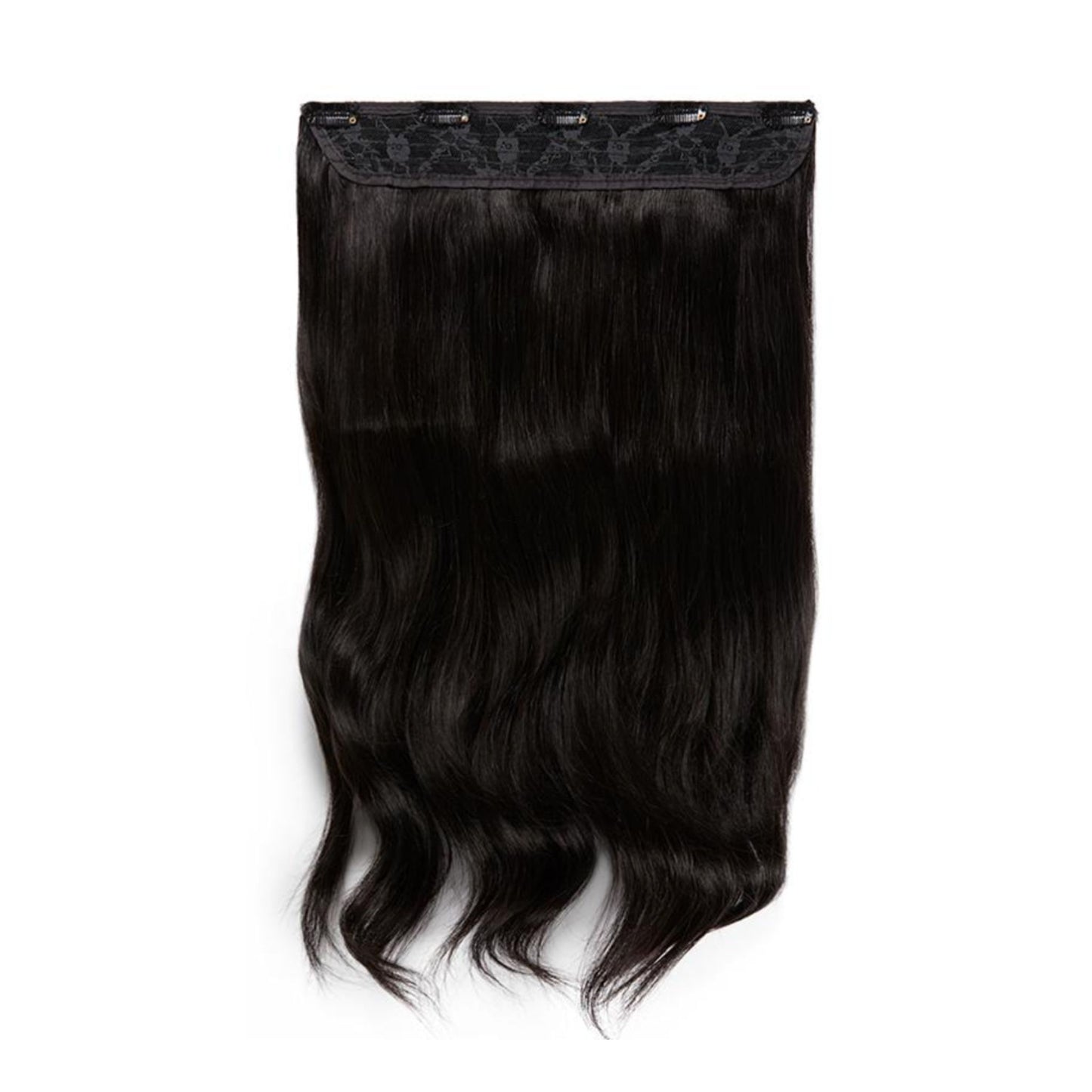 Clip liso - Marrón oscuro y negro - BANDA ÚNICA