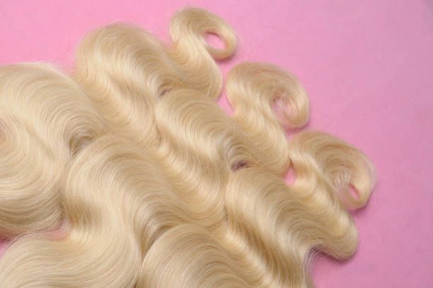 Wavy platinum blonde texture - Body Wave